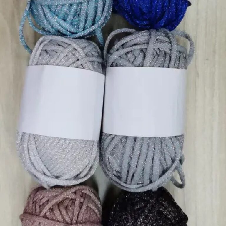 Cotton Yarn Pure Cotton + Metallic