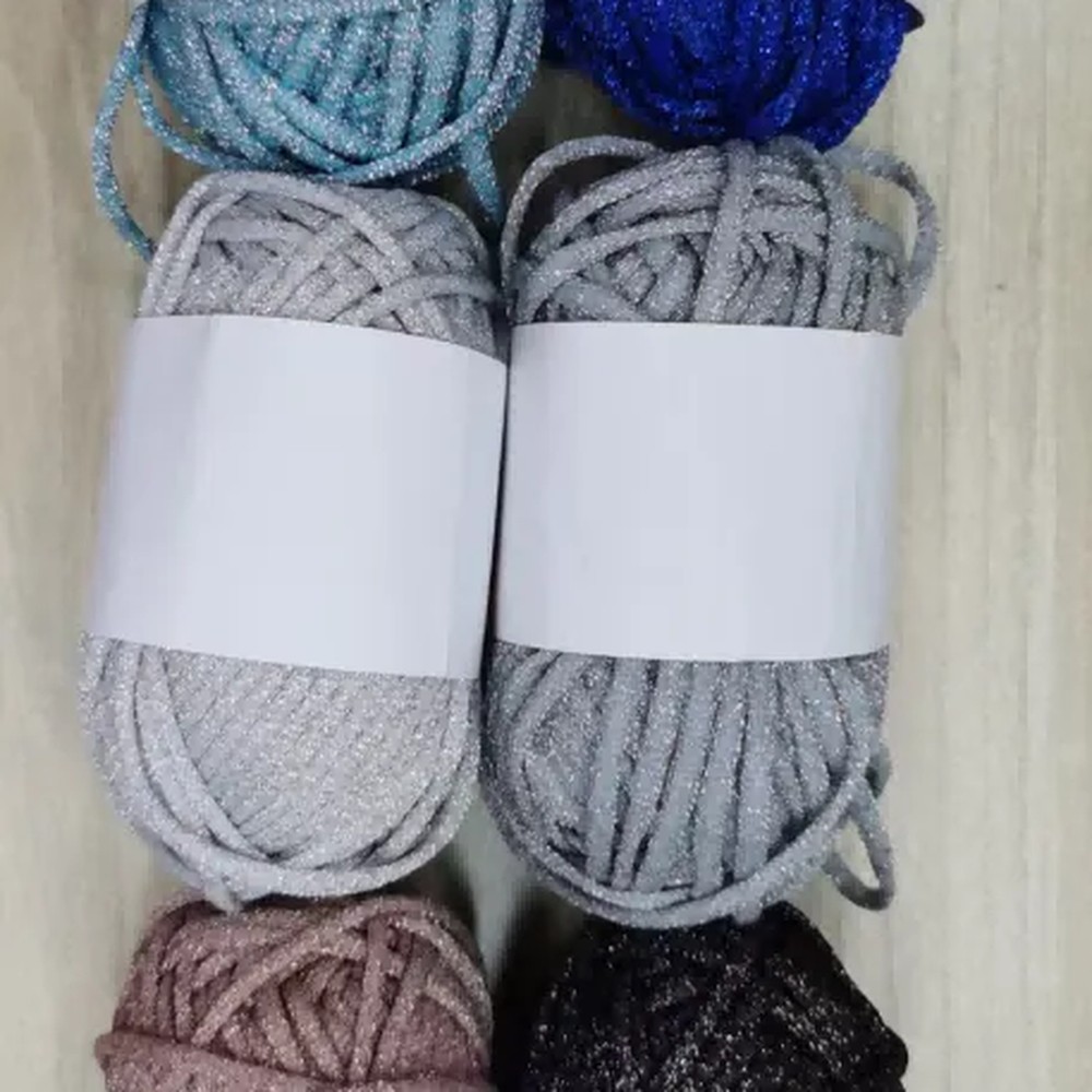 Cotton Yarn Pure Cotton + Metallic